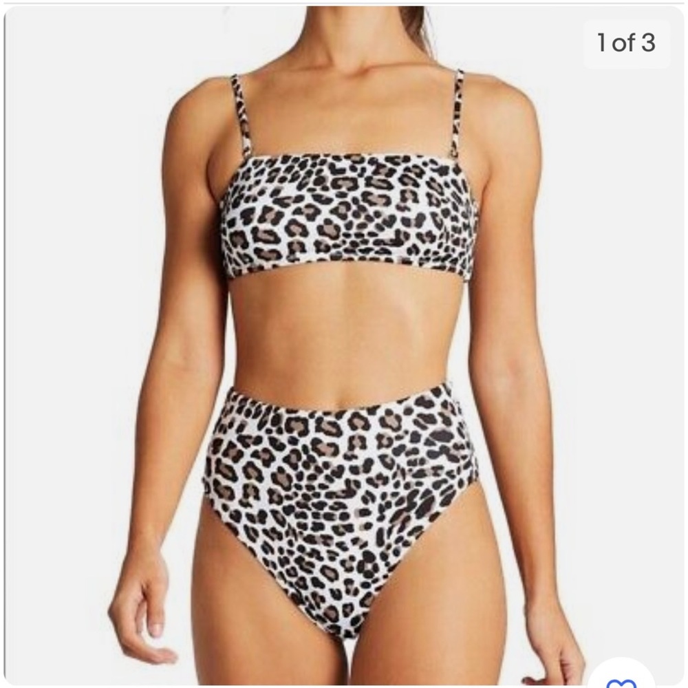 Vitamin A Savanna Barcelona High Waisted Swimsuit Bottoms - M